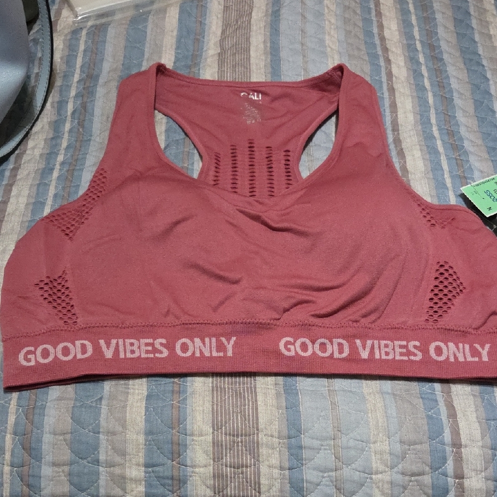 CALI Women's Sports Bra - Red
